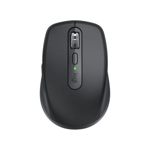 Logitech Egér - MX Anywhere 3 (Vezeték nélküli, USB, Lézer, Grafitszürke)