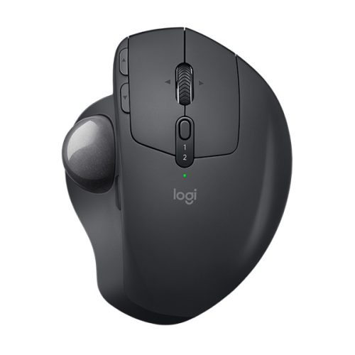 Logitech Egér - MX ERGO (Vezeték nélküli, hanyattegér, Optikai, 8 gomb, fekete)