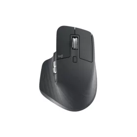   Logitech Egér - MX Master 3S (Vezeték nélküli, USB, Lézer, 8000 dpi, Grafitszürke)