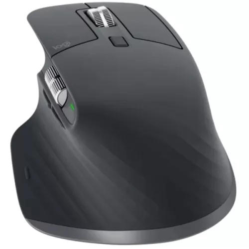 Logitech Egér - MX Master 3S (Vezeték nélküli, USB, Lézer, 8000 dpi, Grafitszürke)