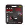 ADATA MicroSD kártya - 128GB microSDXC UHS-I U3 Class10 A2 V30S High Endurance (R/W: 100/85 MB/s, 24/7 record) + adapter