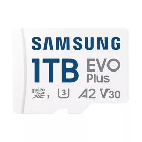   Samsung MicroSD kártya - 1TB MB-MC1T0SA/EU (EVO PLUS, microSDXC, UHS-I, R160, adapter, 1TB)