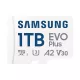Samsung MicroSD kártya - 1TB MB-MC1T0SA/EU (EVO PLUS, microSDXC, UHS-I, R160, adapter, 1TB)