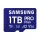 Samsung MicroSD kártya - 1TB MB-MD1T0SB/WW (PRO PLUS kártyaolvasóval, microSDXC, UHS-I, R180/W130, adapter, 1TB)