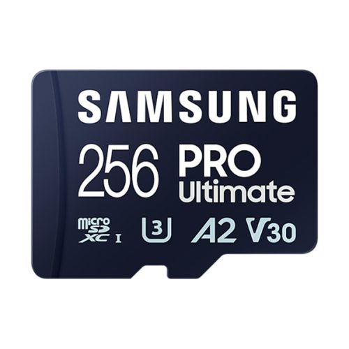 Samsung MicroSD kártya - 256GB MB-MY256SB/WW (PRO Ultimate kártyaolvasóval,  Class10, R200/W130, 256GB)