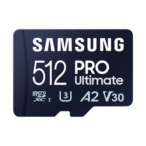 Samsung MicroSD kártya - 512GB MB-MY512SB/WW (PRO Ultimate kártyaolvasóval, Class10, R200/W130, 512GB)