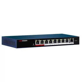   Hikvision Switch PoE - DS-3E0109P-E/M (8 port 100Mbps, 58W, 1 uplink port, L2)