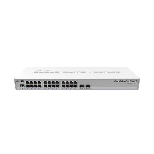 Mikrotik Switch Easy Smart - CRS326-24G-2S+RM (24port 1Gbps + 2 port SFP+)