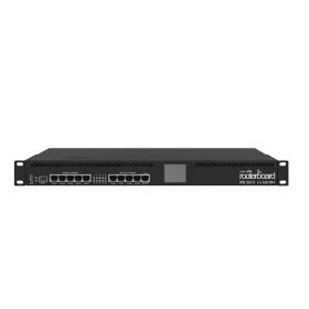   Mikrotik RouterBOARD - RB3011UIAS-RM (3011UiAS 10x gigabites LAN porttal, 1xSFP, 1xPoE ki, USB, LCD, rackbe szerelhető)