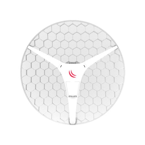 Mikrotik Router WiFi - RBLHG-2ND-XL (LHG 2 XL 21 dBi 2,4Ghz 802.11n integrált antenna, 1x 10/100 Mbps RJ45 port)