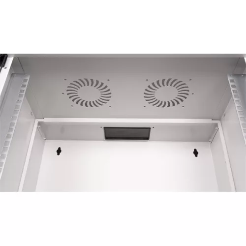 Equip Fali Rackszekrény - EWM-09-5440-G (19", 9U, 540x400mm, lapra szerelt, szürke)