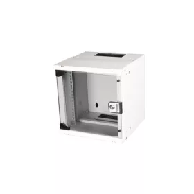   Equip Fali Rackszekrény - EWM-06-3030-G (10", 6U, 300x300mm, lapra szerelt, szürke)