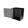 Equip Fali Rackszekrény - EWM-12-5440-B (19", 12U, 540x400mm, lapra szerelt, fekete)