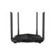 Tenda Router WiFi AC1200 - AC10 (300Mbps 2,4GHz + 867Mbps 5GHz; 4port 1Gbps, MU-MIMO; 4x6dBi)