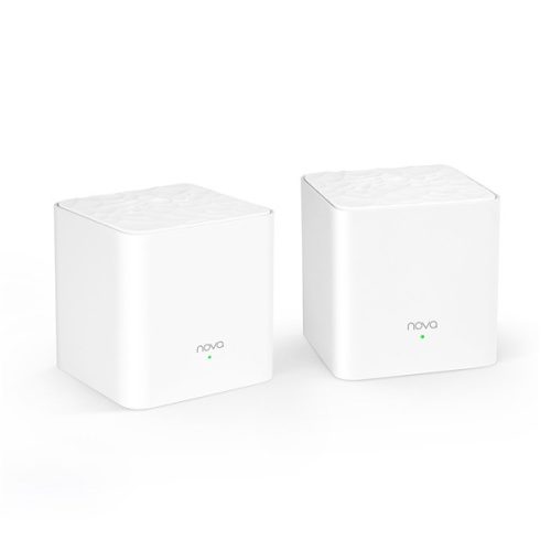 Tenda Mesh WiFi AC1200 - Nova MW3 (2pack; 300Mbps 2,4GHz + 867Mbps 5GHz; 2port 100Mbps; 2x3dBi)