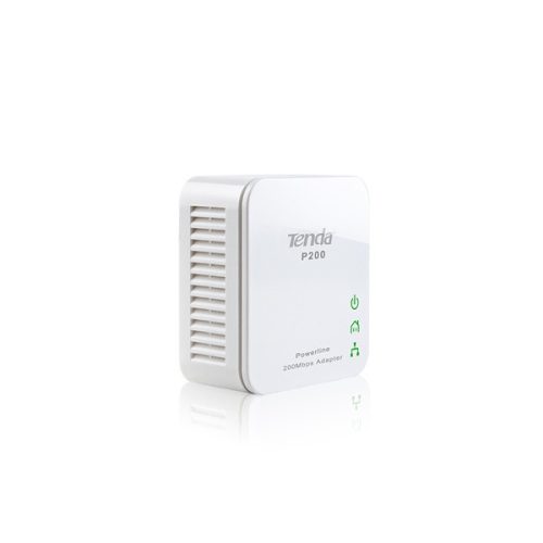 Tenda Powerline adapter Kit - P200 Kit (1x 100Mbps (200Mbps adatátvitel))