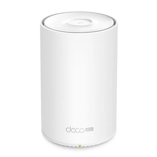 TP-Link Mesh WiFi AX1500 Deco X10-4G (1pack; 4G+; NanoSIM; 300Mbps 2,4GHz + 1201Mbps 5GHz; WPA3; Wifi6; 3x1Gbps)