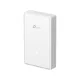 TP-Link Access Point WiFi BE3600 - Omada EAP725-Wall (688Mbps 2,4GHz + 2882Mbps 5GHz; 2x2,5 + 2x1Gbps; at PoE; Wifi7)