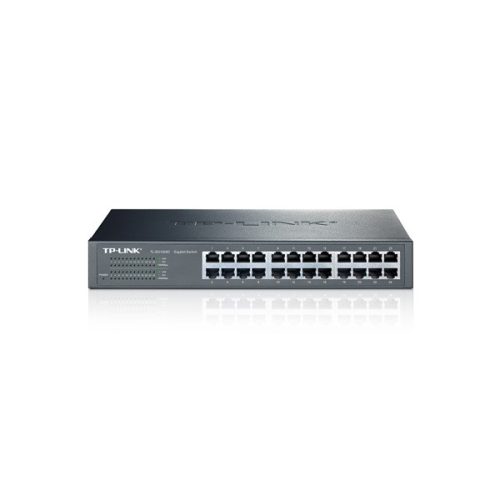 TP-Link Switch  - TL-SG1024D (24 port, 1000Mbps; fém ház)