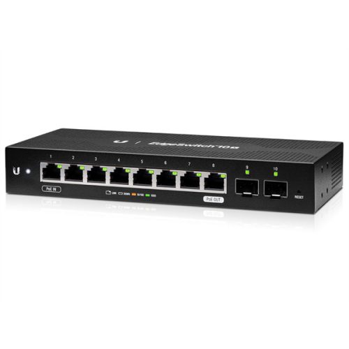 Ubiquiti Switch ES-10X (EdgeSwitch 10, 8xGbitLAN, 2xSFP)