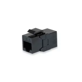   Equip RJ45 Keystone Toldó - 125579 (UTP, Cat6, árnyékolatlan, műanyag, fekete) 8db/csomag