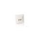 Equip Keystone Fali aljzat - 125723 (2 port, Cat5e, STP, fehér)