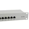 Equip Patch panel - 327316 (16 port, Cat5e, 1U, árnyékolt, szürke)