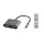Conceptronic Notebook Dokkoló - DONN16G (USB-C to HDMI+VGA+USB-A PD:100W, ezüst)