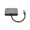 Equip Notebook Dokkoló - 133483 (Bemenet: USB-C, Kimenet: USB-C PD:100W/HDMI/VGA/USB3.0/AUX)