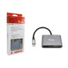 Equip Notebook Dokkoló - 133483 (Bemenet: USB-C, Kimenet: USB-C PD:100W/HDMI/VGA/USB3.0/AUX)