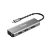 Equip Multifunkciós átalakító - 133485 (Bemenet: USB-C, Kimenet: HDMI/DisplayPort/VGA/USB2.0)