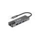 Equip Notebook Dokkoló - 133489 (Bemenet: USB-C, Kimenet: USB-C PD:100W/HDMI/2x USB3.2 Gen1)