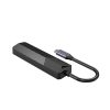 Orico Notebook Dokkoló - MDK-6P-BK /66/(Bemenet: USB-C, Kimenet: 2xUSB-A/HDMI/SD&TF/USB-C, fekete)