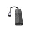 Orico Notebook Dokkoló - MDK-6P-BK /66/(Bemenet: USB-C, Kimenet: 2xUSB-A/HDMI/SD&TF/USB-C, fekete)