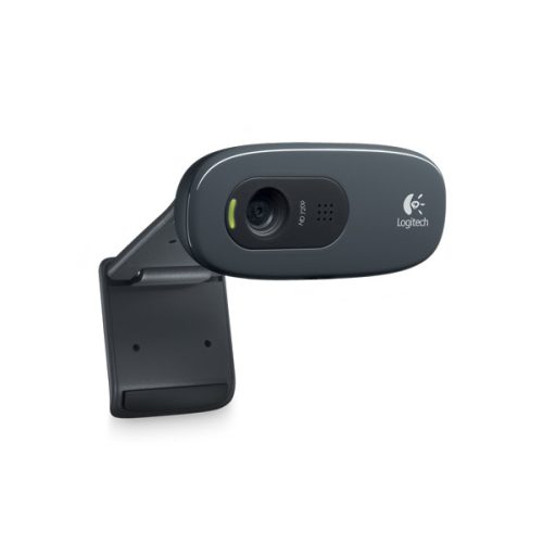 Logitech Webkamera - C270 (1280x720 képpont, 3 Megapixel, USB 2.0, univerzális csipesz, HD, mikrofon)