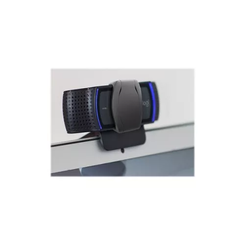 Logitech Webkamera - C920e (1920x1080 képpont, mikrofon Full HD, Carl Zeiss objektív, Full HD, fekete)