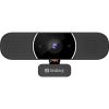 Sandberg Webkamera - All-in-1 Webcam 2K (2560x1440 képpont, 4 Megapixel, 30 FPS, USB 2.0, univerzális csipesz, mikrofon)