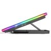 Spirit of Gamer Notebook Hűtőpad 17"-ig - AIRBLADE 1200 RGB (18dB; max. 79 m3/h; 3x11cm+3x70cm, RGB LED, 2xUSB2.0)