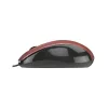 Everest Egér - SM-215 Red (1200 DPI, 3gomb, 1,5m kábel, optikai, piros)