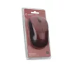 Everest Egér - SM-215 Red (1200 DPI, 3gomb, 1,5m kábel, optikai, piros)