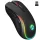 Everest Vezeték nélküli Egér - SM-W75 -X-RAPID (1600 DPI, 6 gomb, optikai, fekete, RGB LED)