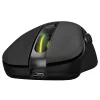 Everest Vezeték nélküli Egér - SM-W75 -X-RAPID (1600 DPI, 6 gomb, optikai, fekete, RGB LED)