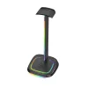 The G-Lab Fejhallgató állvány - K STAND NEON RGB H (fekete, USB-C, USB-A, univerzális, csúszásgátló, RGB)