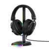 The G-Lab Fejhallgató állvány - K STAND NEON RGB H (fekete, USB-C, USB-A, univerzális, csúszásgátló, RGB)
