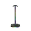 The G-Lab Fejhallgató állvány - K STAND NEON RGB (fekete, univerzális, csúszásgátló, RGB)