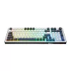 The G-Lab Gamer Billentyűzet - KEYZ ELITE 400 HE BW/US (RGB, cserélhető Mágneses switch, 8000Hz, USB, angol)