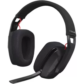   The G-Lab Vezeték nélküli Fejhallgató - KORP PLATINIUM-B (mikrofon, BT/ 2,4 Ghz/ kábeles, nagy-párnás, fekete)