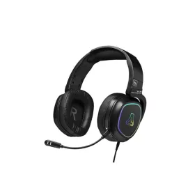   The G-Lab Fejhallgató - KORP PROMENTHIUM (Vezeték nélküli, Bluetooth, mikrofon, 3,5 jack, USB, LED,nagy-párnás)