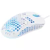 The G-Lab Gamer Egér - KULT OXYGEN W (12800 DPI, 60g, 6 gomb, RGB, fehér)