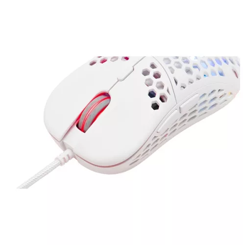 The G-Lab Gamer Egér - KULT OXYGEN W (12800 DPI, 60g, 6 gomb, RGB, fehér)
